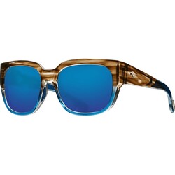 Costa Costa Waterwoman Shiny Wahoo Frame w/ Blue Mirror Lens 580G