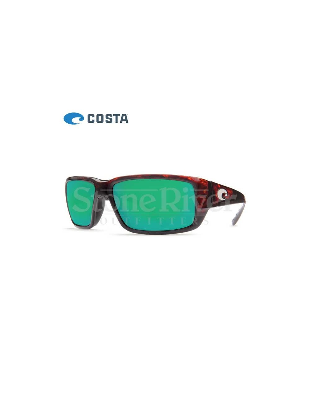 Costa Costa Fantail Tortoise Frame Green Mirror 580P lens
