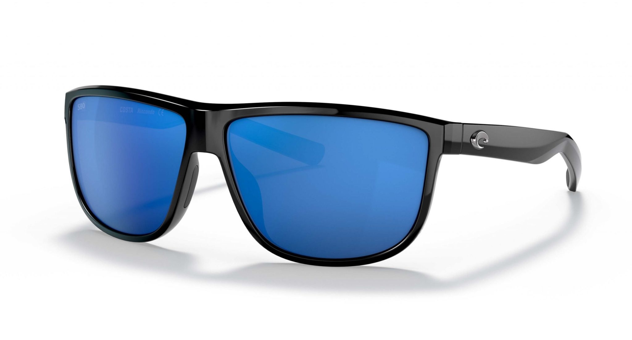 Costa Costa Rincondo 11 Shiny Black Frame Blue Mirror Lens 580G