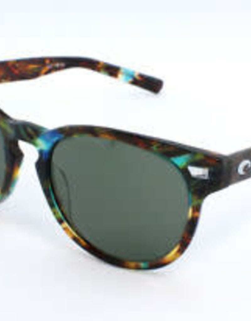 Costa Del Mar Shiny Ocean Tortoise Frame Gray Lens 580G