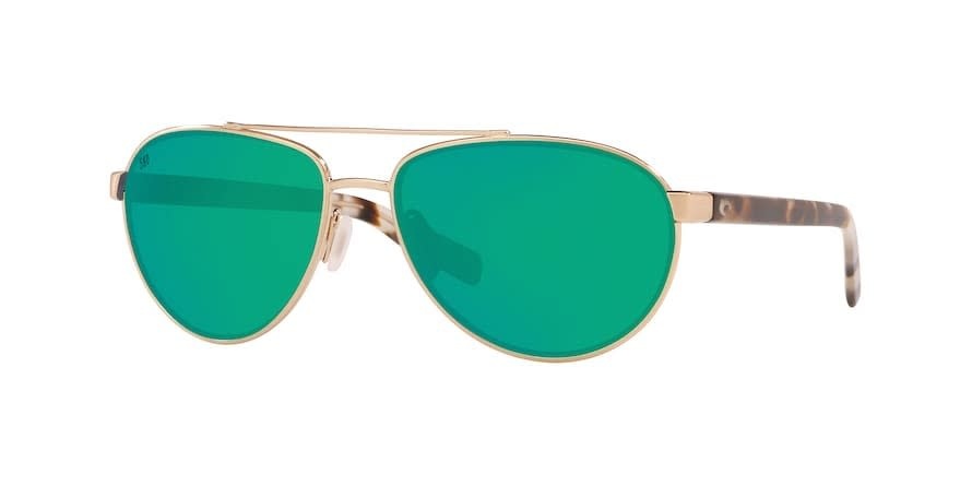 Costa Costa Fernandina 226 Brushed Gold Copper Green Mirror 580G