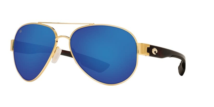 Costa Costa South Point Gold Frame Blue Mirror 580G