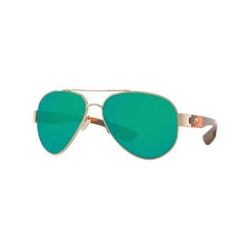 Costa Costa South Point Rose Gold Light Tortoise Frame 580 G Green Mirror Lens