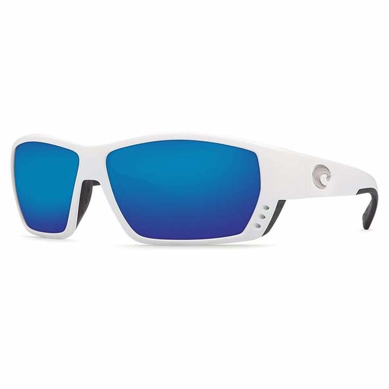 Costa Costa Tuna Alley White Frame w/ Blue Mirror 580G Lens