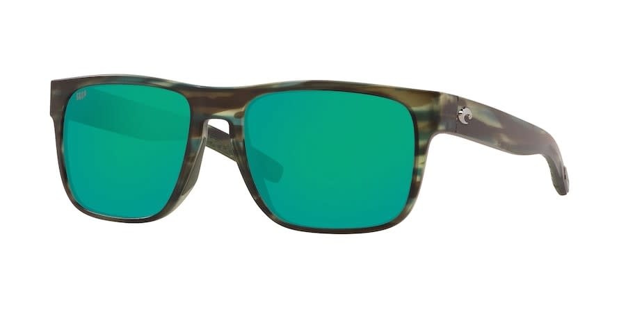 Costa Costa Spearo XL Matte Reef Frame, Green Mirror 580P