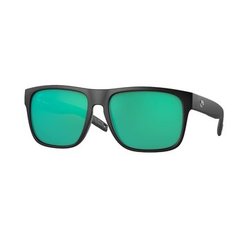 Costa Costa Spearo XL Matte Black Frame, Green Mirror 580G