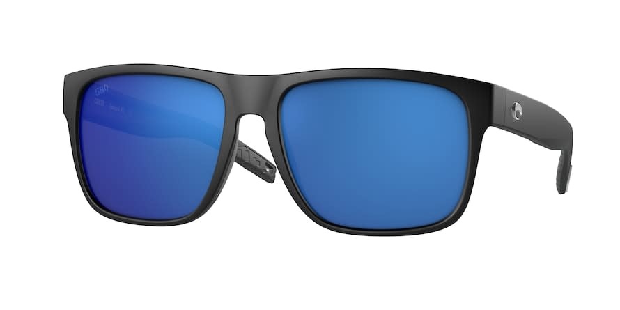 Costa Costa Spearo XL Matte Black Frame, Blue Mirror 580G...8225