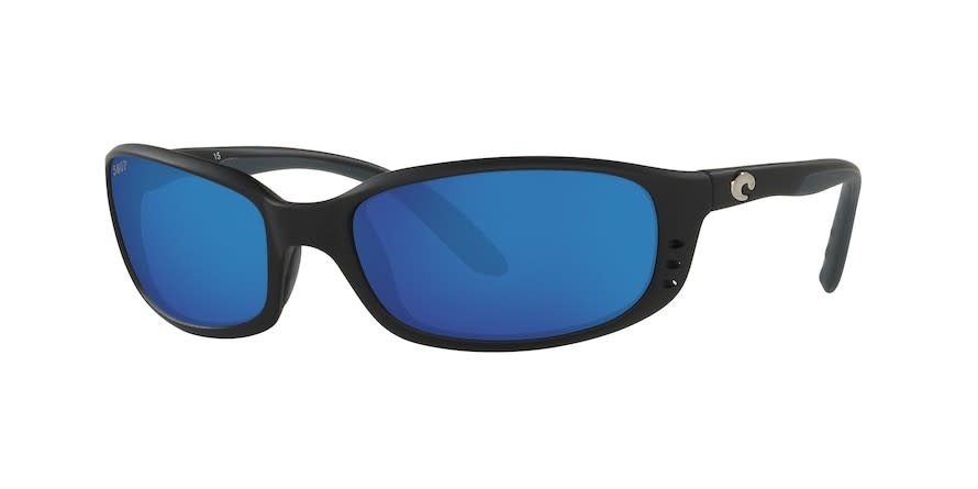 Costa Costa Brine Matte Black Frame Blue Mirror 580P