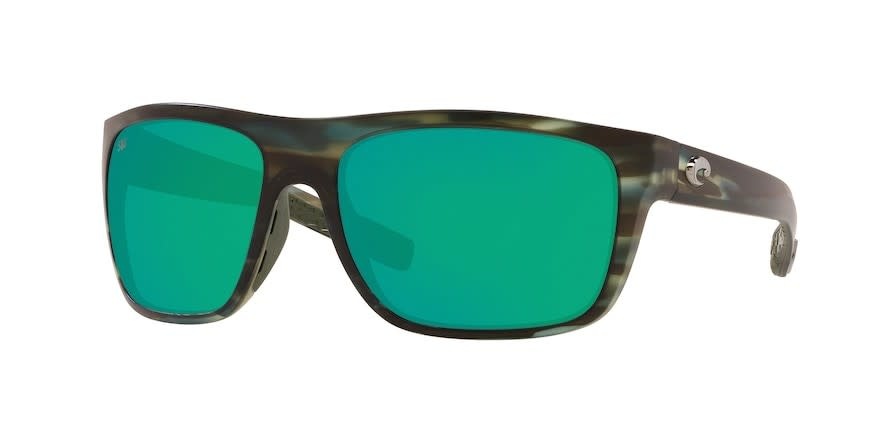 Costa Costa Broadbill Matte Reef Frame, Green Mirror Lens 580G