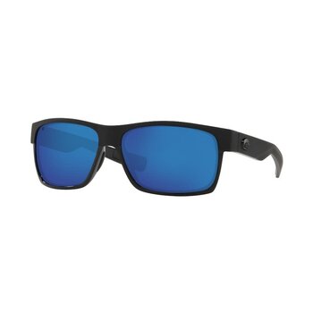 Costa Costa Half Moon 155 Shiny Black/Matte Black w/ Blue Mirror 580G