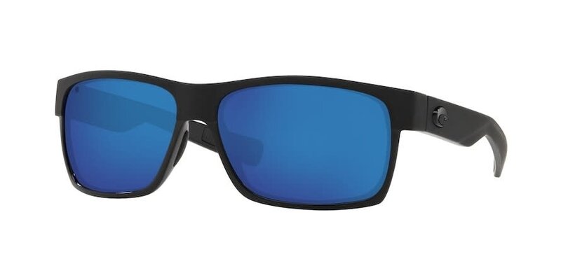 Costa Costa Half Moon 155 Shiny Black/Matte Black w/ Blue Mirror 580G