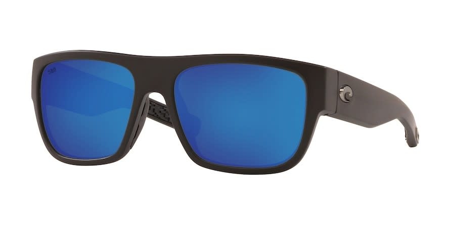 Costa Costa Sampan Matte Black Blue Mirror 580G MH111OBMGLP
