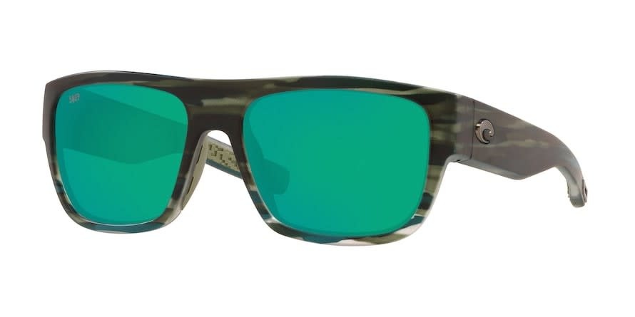 Costa Costa Sampan 253 Matte Reef Frame Green Mirror 580P