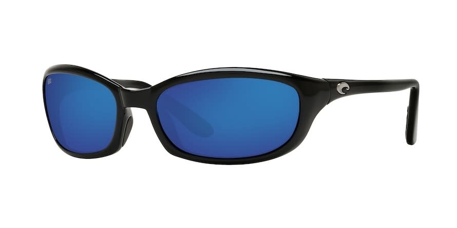 Costa Costa Harpoon 11 Shiny Black Frame w/ Gray Blue Mirror 580G Lens