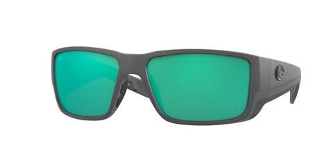 Costa Costa Blackfin Pro 98 Matte Gray Frame Green Mirror 580G