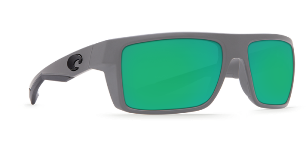Costa Costa Motu Matte Gray Frame Green Mirror 580G