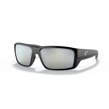 Costa Costa Fantail Pro Matte Black Frame Gray Silver Mirror 580G