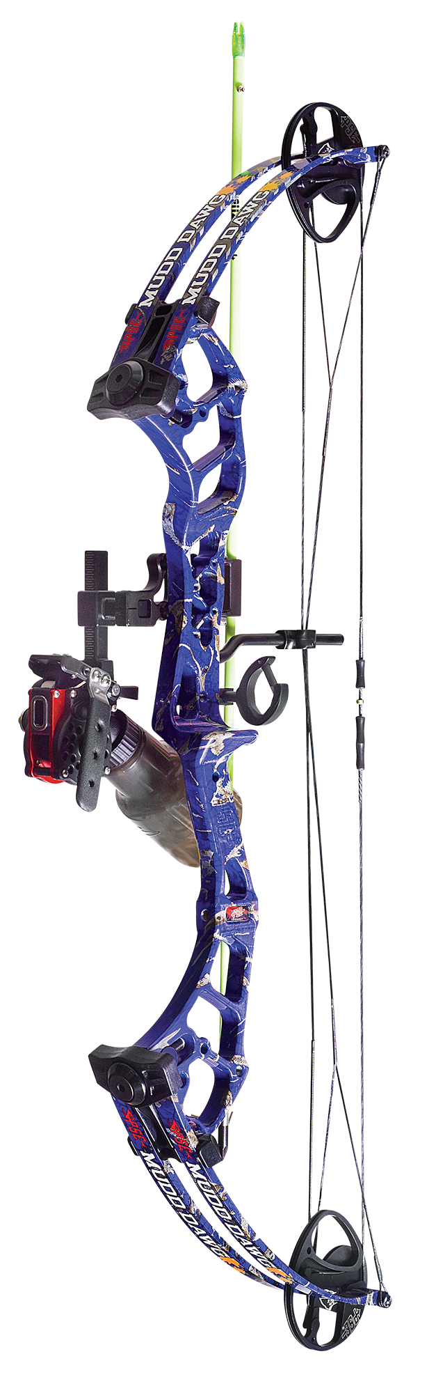 PSE 2019 PSE Cajun Mudd Dawg Blue Compound Bow Right Hand 30-40# Cajun Package