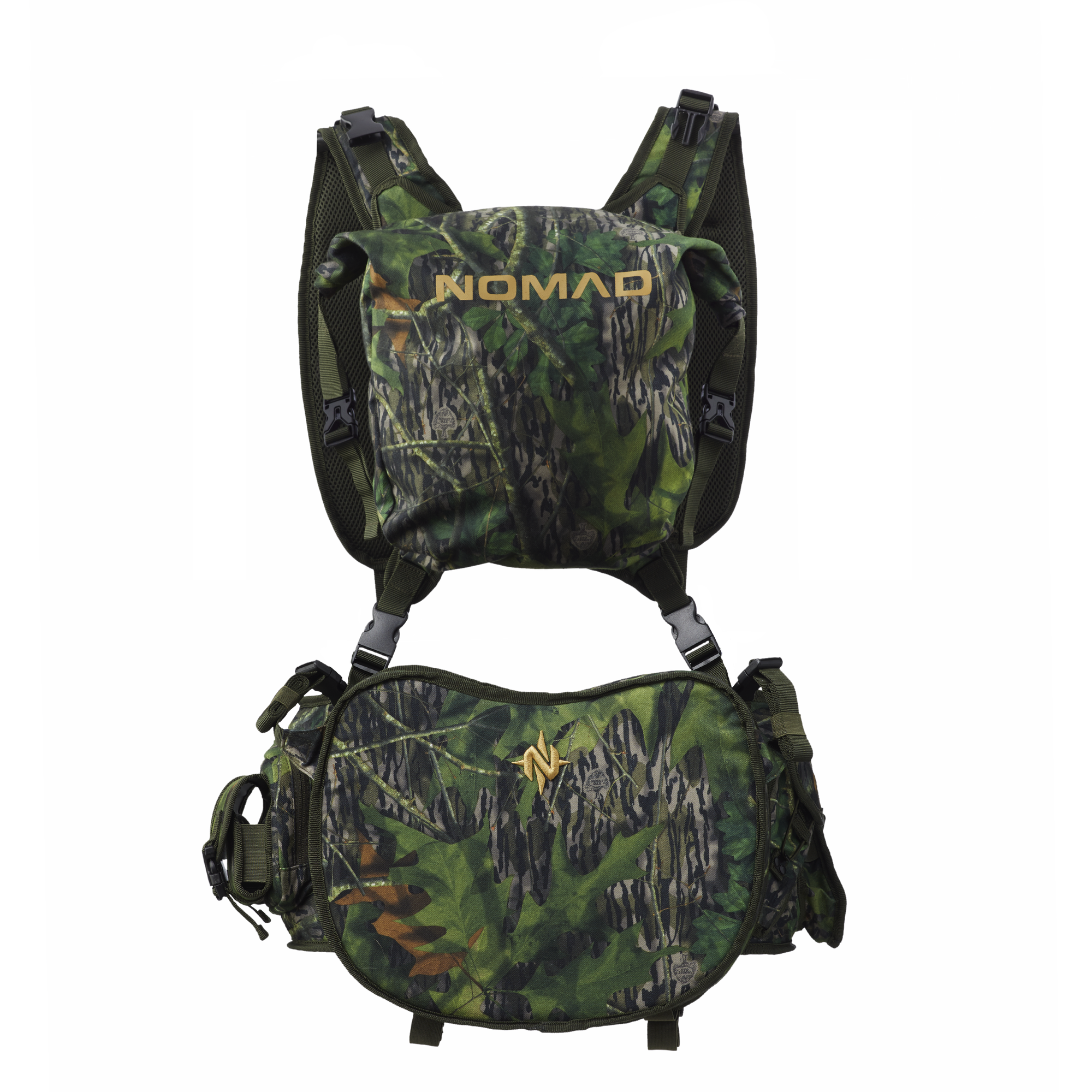 Nomad Nomad Pursuit Convertible Turkey Vest in MO Shadow Leaf