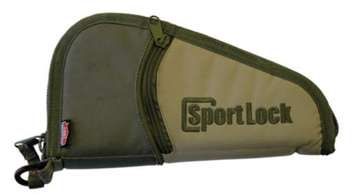 Birchwood Casey 13" Handgun Case - Soft - Khaki/Drk Gry/Grn