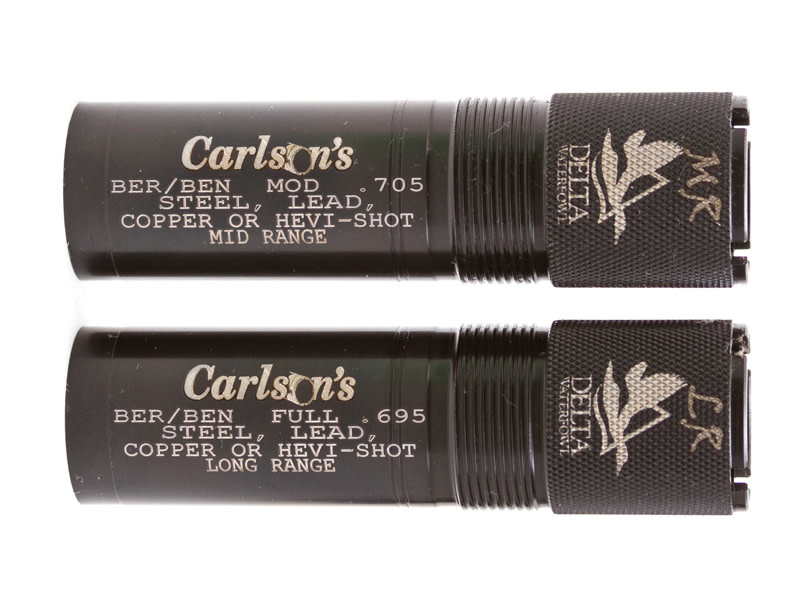 Carlson's 12 Gauge Beretta/Benelli Mobil Waterfowl Choke Tube 2-Pack 1704 Stainless Steel