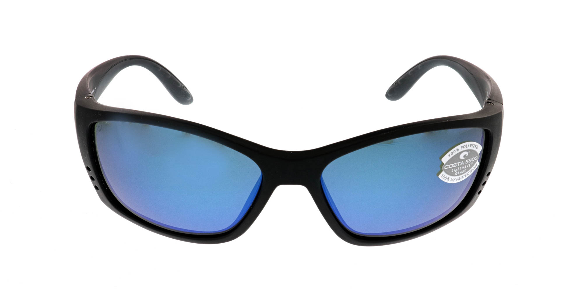 Costa Costa Fisch 11 Matte Black w/ Blue Mirror 580G
