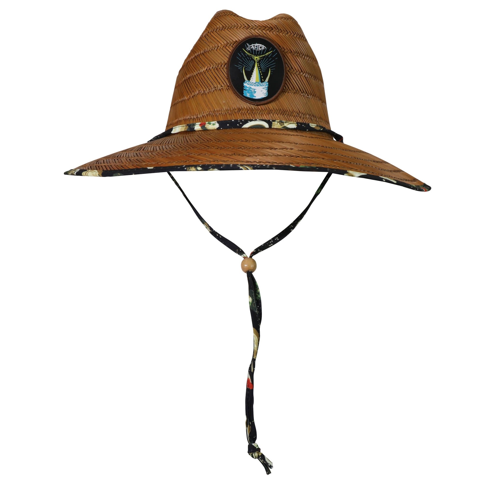 Aftco Aftco Sushi Straw Hat, Brown