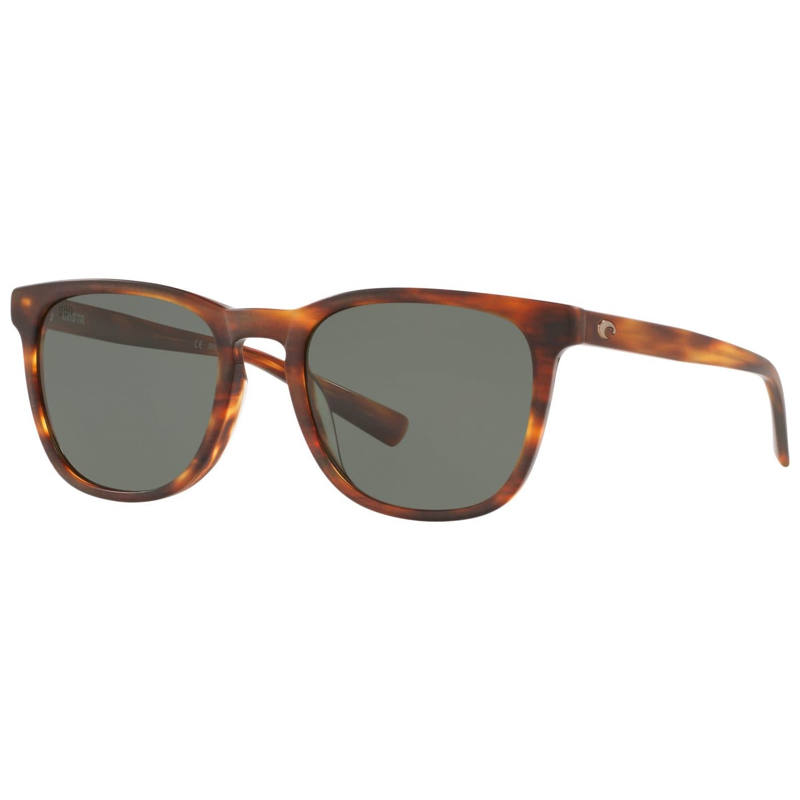 Costa Costa Sullivan 191 Matte Tortoise Frame w/ Gray 580 G Lens