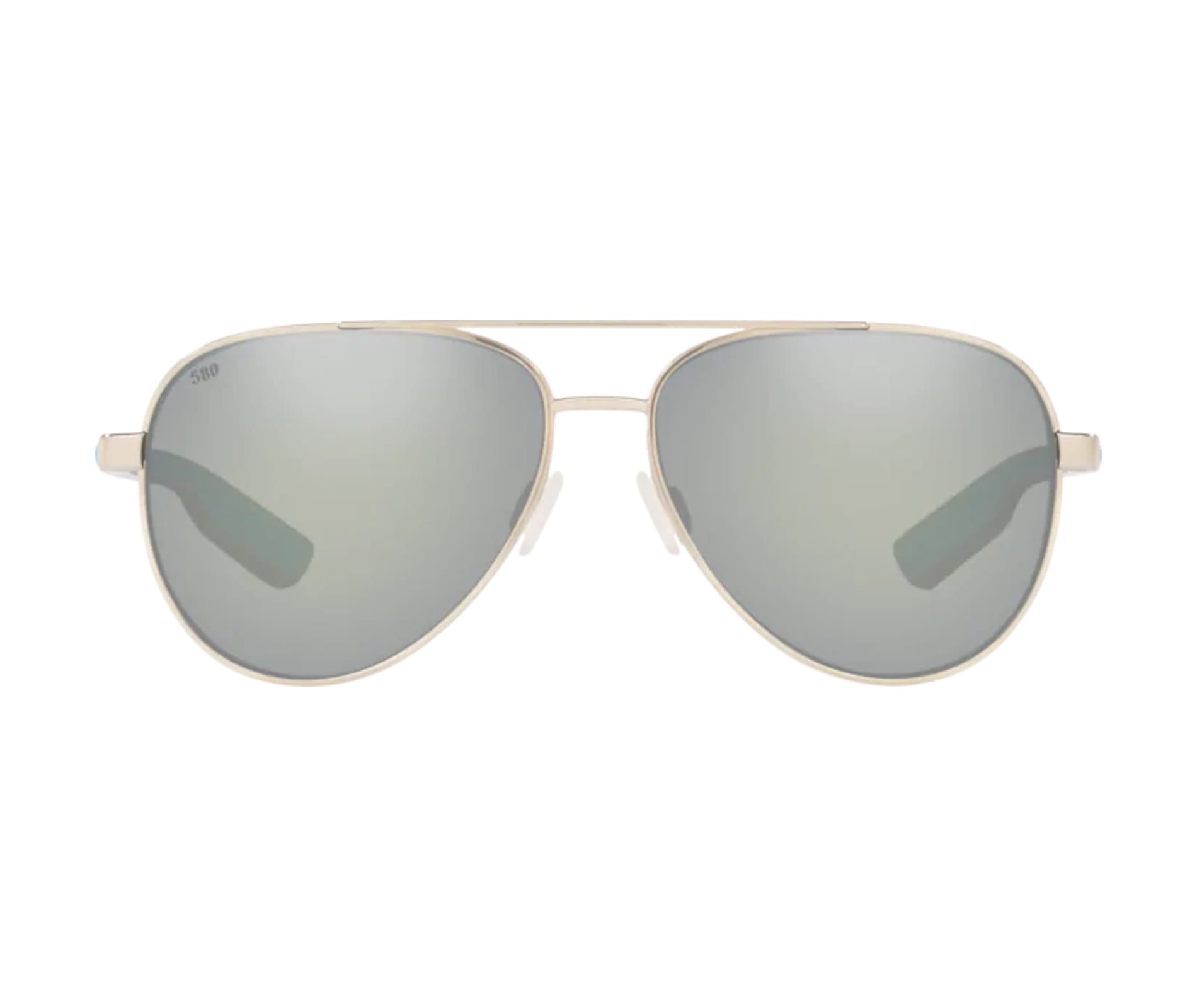 Costa Costa Peli 288 Shiny Silver Frame w/ Silver Mirror 580G Lens