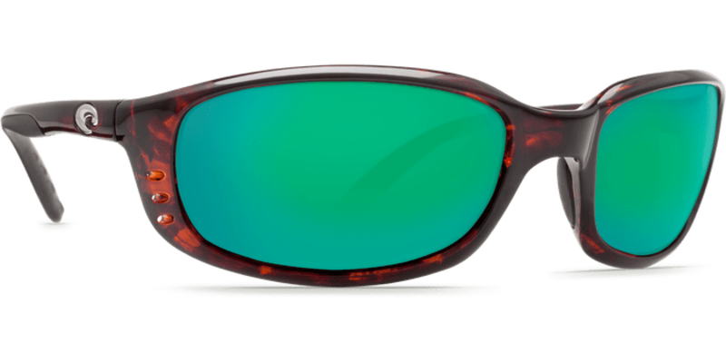 Costa Costa Brine 10 Tortoise Frame w/ Green Mirror 580P Lens