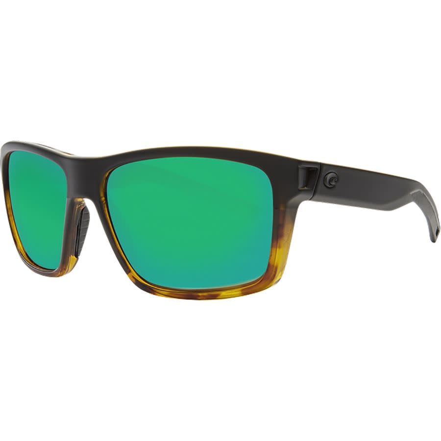 Costa Costa Slack Tide 181 Matte Black/Tortoise Frame w/ Green Mirror 580P Lens