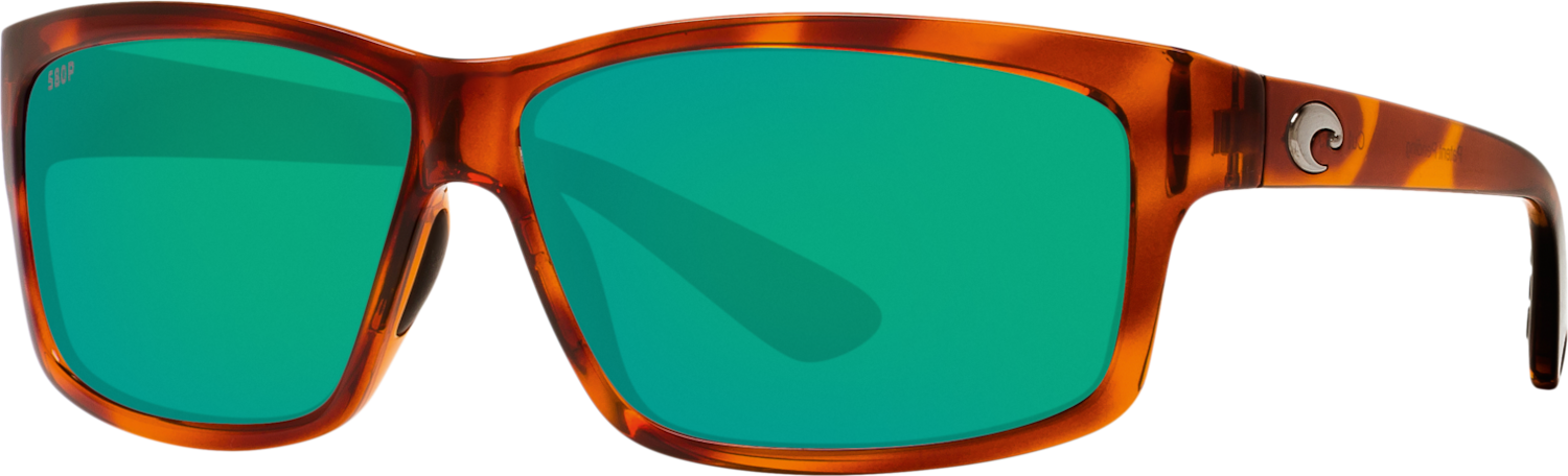 Costa Costa Cut 51 Honey Tortoise Frame w/ Green Mirror 580P