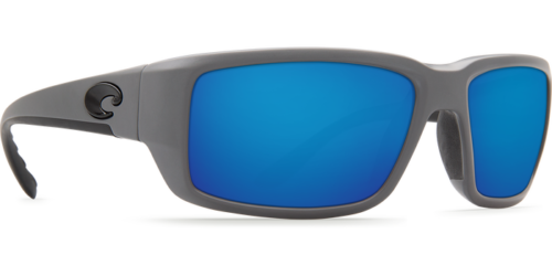 Costa Costa Fantail Pro 98 Matte Gray Frame w/ Blue Mirror 580G Lens