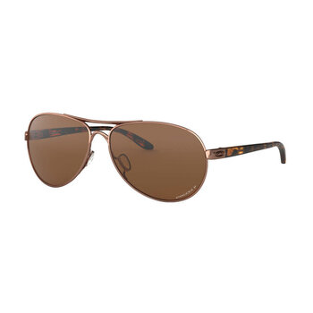 Oakley Oakley Feedback Rose Gold w/ Prizm Tungsten Polarized