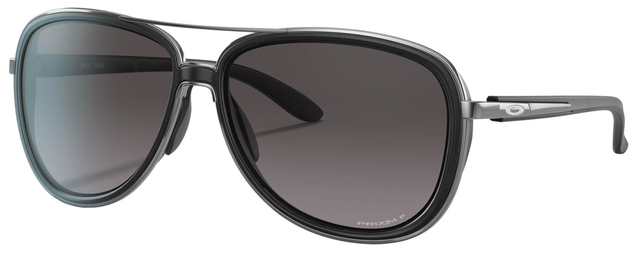 Oakley Oakley Split Time Velvet Black w/ Prizm Grey Gradient Sunglasses