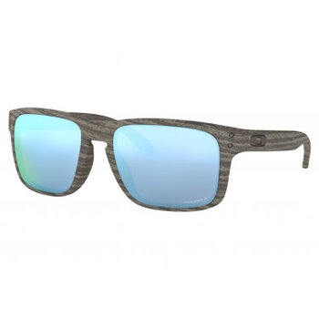 Oakley Oakley Holbrook Woodgrain Frame w/ Prizm Deep Water Polarized Lens