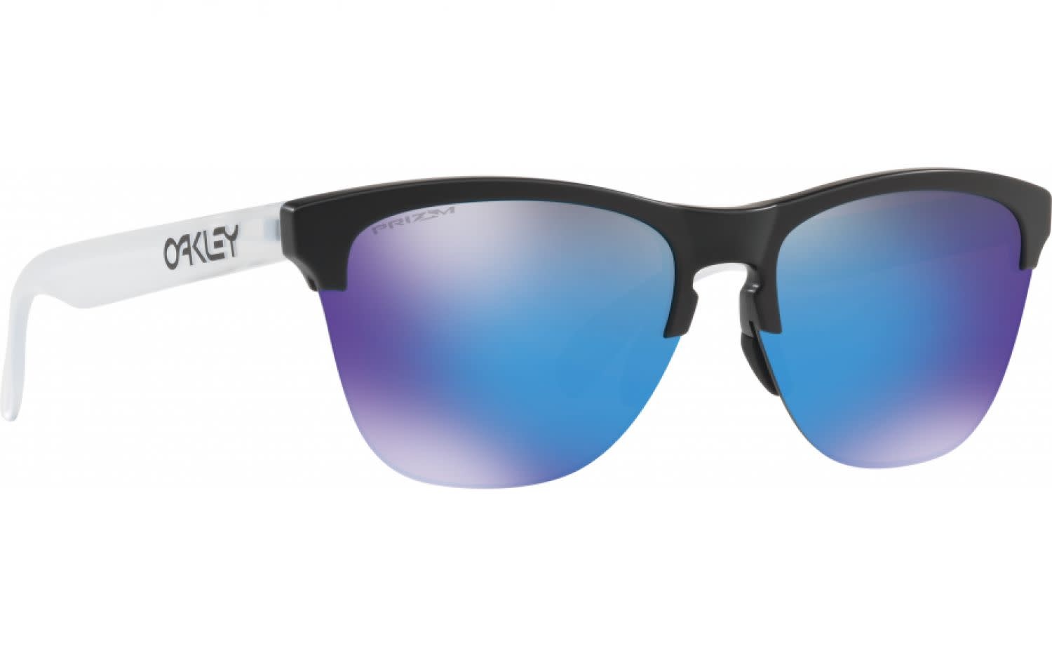 Oakley Oakley Frogskins Lite Matte Black w/ Prizm Sapphire Sunglasses