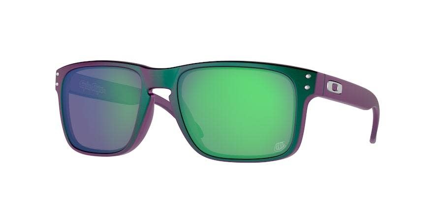 Oakley Oakley Holbrook TLD Matte Purple Green Shift Frame  w/ Prizm Jade Polarized Sunglasses