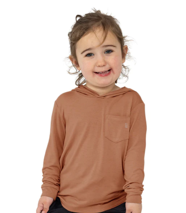 Free Fly Toddler Bamboo Shade Hoodie Bluestone / 2T