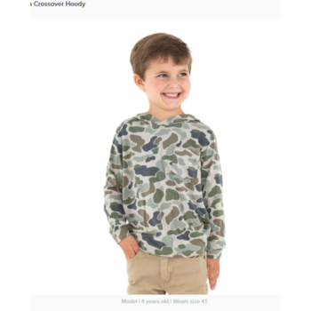 Free Fly Free Fly Toddler Bamboo Crossover Hoody