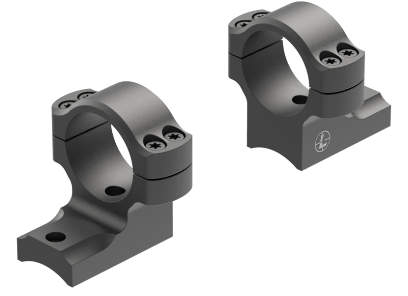 Leupold LEUPOLD 171101 BACKCOUNTRY SAVAGE 10/110 1" HIGH 2-PIECE RING MOUNT, MATTE BLACK