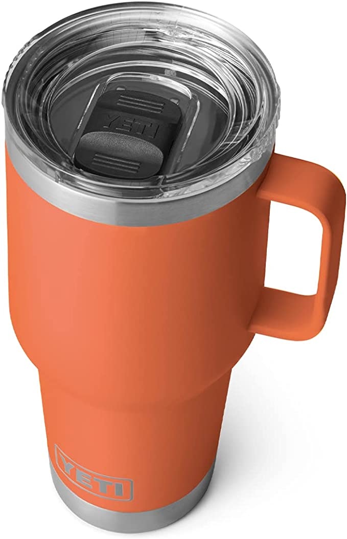 YETI® Rescue Red Rambler 30oz Travel Mug