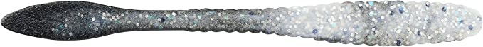 Berkley Berkley Powerbait Max Scent 4.25" Flatworm Black Shiner 8ct