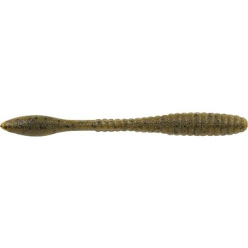 Berkley Berkley PowerBait Maxscent Flatworm, 3.6'' 10 ct, Green Pumpkin...0316