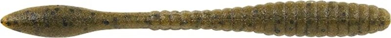 Berkley Berkley PowerBait Maxscent Flatworm, 3.6'' 10 ct, Green Pumpkin...0316