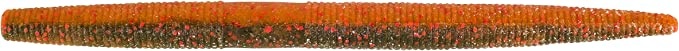 Berkley Berkley Powerbait Max Scent 4" The General, Wtrmln Copper/Org/Red,10ct