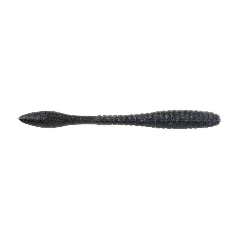 Berkley Berkley Powerbait MaxScent 3.6" Flatworm Black Shiner 10ct...0286