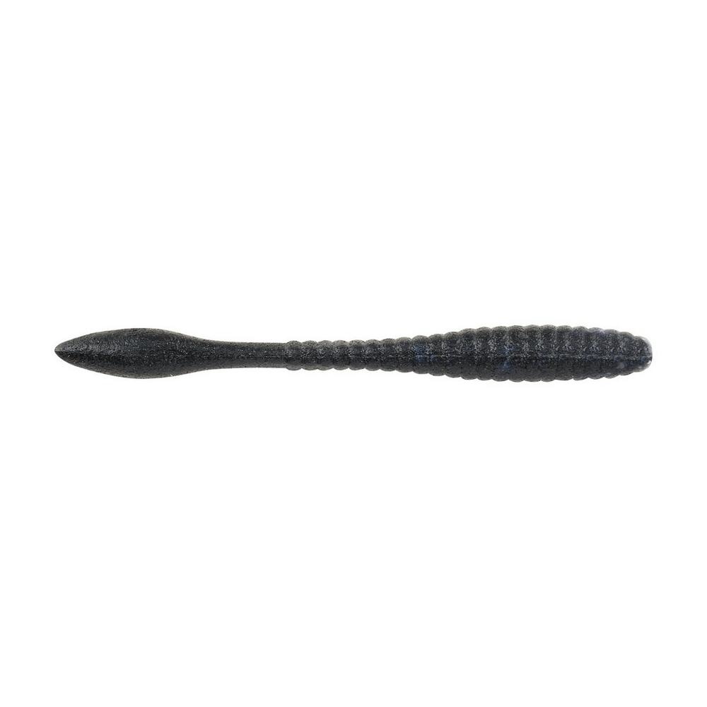 Berkley Berkley Powerbait Max Scent 3.6" Flatworm Black Shiner 10ct