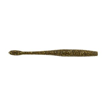 Berkley Berkley Powerbait Max scent Hit Worm Size 4.5" Green Pumpkin Magic