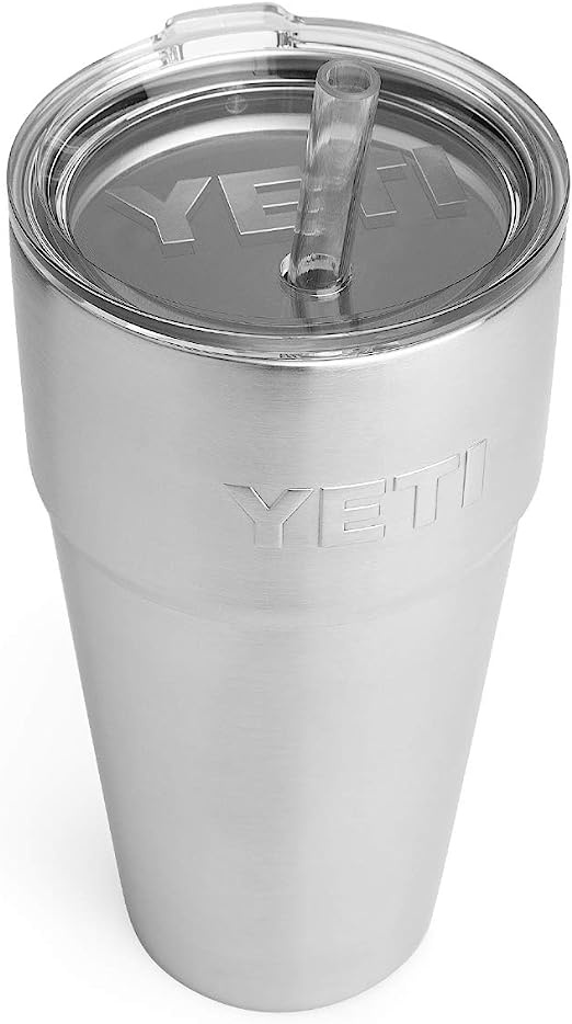 YETI Rambler 26 oz Straw Cup, Vacuum Insulated, Stainless Steel with Straw  Lid, Cosmic Lilac